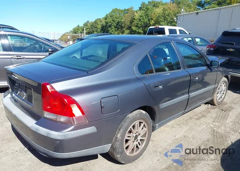 2004 Volvo S60 2.4 из США, поврежденный, VIN YV1RS61T242373459